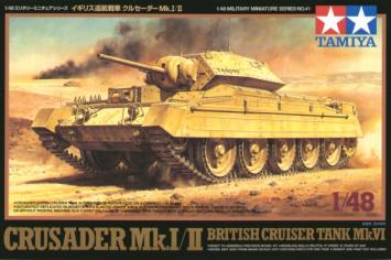 Tamiya 32541 Crusader Mk.I/II British Cruiser Tank Mk.VI