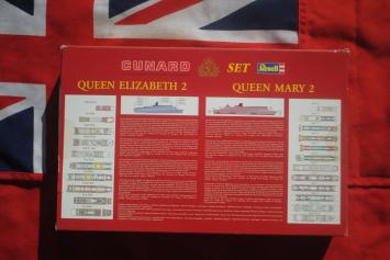 Revell 05712 Cunard Set Queen Mary 2 & Queen Elisabeth II