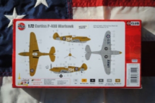 Airfix A01003B CURTISS P-40B WARHAWK