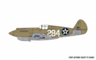 Airfix A01003B CURTISS P-40B WARHAWK