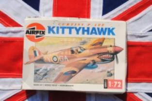 Airfix 01038 Curtiss P-40E KITTYHAWK