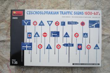 MiniArt 35655 Czechoslovakian Traffic Signs 1930-40’s