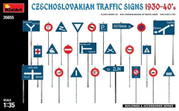 MiniArt 35655 Czechoslovakian Traffic Signs 1930-40’s