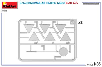 MiniArt 35655 Czechoslovakian Traffic Signs 1930-40’s