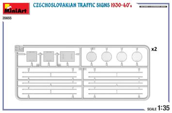 MiniArt 35655 Czechoslovakian Traffic Signs 1930-40’s