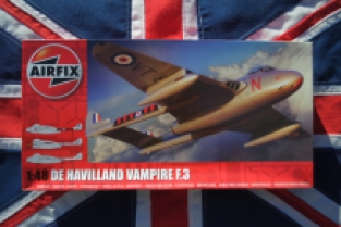 Airfix A06107 De Havilland Vampire F.3