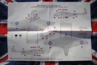 Airfix A06107 De Havilland Vampire F.3