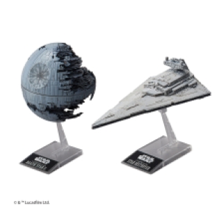 Revell / Bandai 01207 Death Star II & Imperial Star Destroyer Star Wars