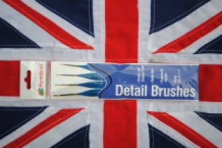 Humbrol AG4304 Detail Brushes 'Sable Hair'