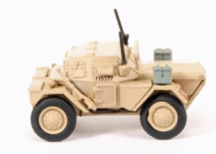 Oxford 76DSC006 Dingo Scout Car '5th RTR, 4th Armoured Brigade, Libya 1942'