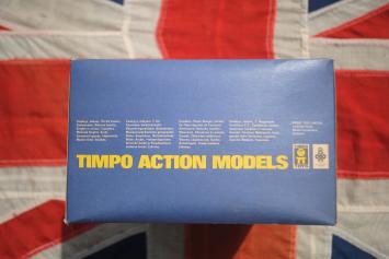 Timpo Toys 346 DOG SLED and TEAM 'counter display'