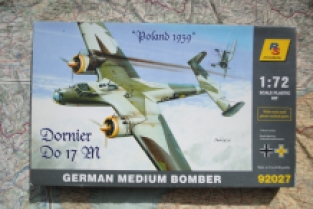 RS models 92027 Dornier Do 17 M 'Poland 1939' German Medium Bomber