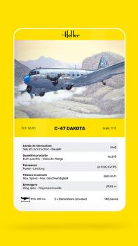 Heller 30372 Douglas C-47 Dakota