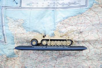 Atlas BN104 Drehkran 6t auf sch. Zugkraftwagen 18t  (Sd.Kfz. 9/1). sch.Pz.Abt. 502. Bologubowka (USSR) - 1943