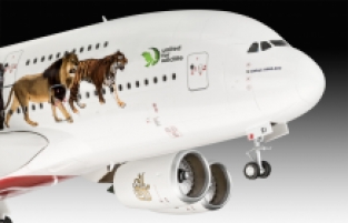 Revell 03882 Emirates A380-800 United for Wildlife Aircraft Model