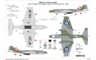 Airfix A10101A ENGLISH ELECTRIC CANBERRA B(i).6/B.20 RAF Bomber