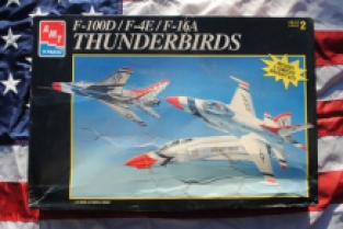 AMT - ERTL 8228 F-100D /F-4E / F-16A THUNDERBIRDS