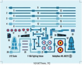 Hobby Boss 80272 F-16A Fighting Falcon