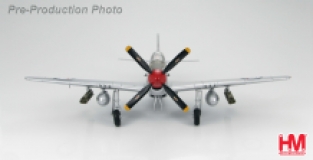 Hobby Master HA7706 F-51D Mustang 2nd Squadron, South African Air Force, Korea 1952, 