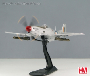 Hobby Master HA7706 F-51D Mustang 2nd Squadron, South African Air Force, Korea 1952, 