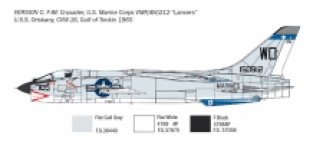 Italeri 1456 F-8E Crusader