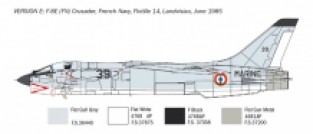 Italeri 1456 F-8E Crusader