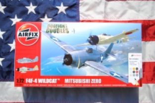 Airfix A50184 F4F-4 WILDCAT + MITSUBISHI ZERO 'Dogfight Doubles'