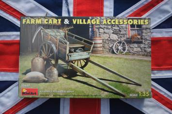 MiniArt 35657 FARM CART & VILLAGE ACCESSORIES