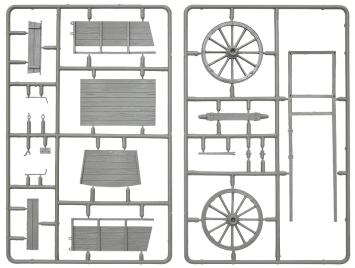 MiniArt 35657 FARM CART & VILLAGE ACCESSORIES