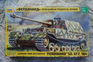 Zvezda 3653 FERDINAND Sd.Kfz.184 German Tank Destroyer