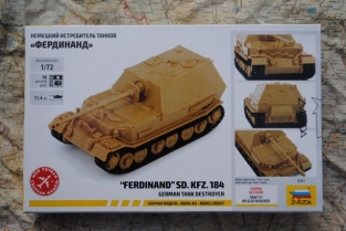 Zvezda 5041 FERDINAND Sd.Kfz.184 German Tank Destroyer