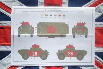 Airfix A1379 Ferret Scout Car Mk.2