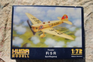 HUMA modell 2509 Fieseler Fi 5 R Sportfligzeug