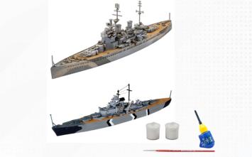 Revell 05668 First Diorama Set - Bismarck Battle