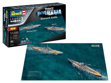 Revell 05668 First Diorama Set - Bismarck Battle