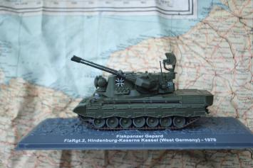 Atlas BN30 Flakpanzer Gepard Bundeswehr - FlaRgt. 2 Hindenburg-Kasserne Kassel (West Germany) - 1979