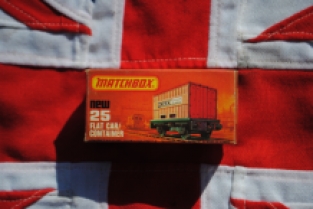 Matchbox 25 FLAT CAR / CONTAINER