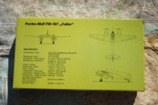KARO-AS Modellbau AM-01.72 Focke-Wulf Fw 187 Falke