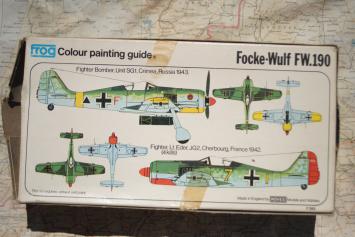 Frog F393 Focke-Wulf Fw.190 Fighter-bomber