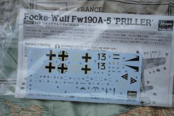 Hasegawa 00607 Focke-Wulf Fw190A-5 'J. Priller'