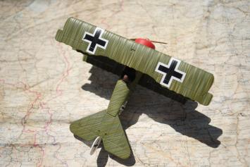 Corgi AA38310 Fokker DR.1 Triplane, Death of the Red Baron - Special Edition