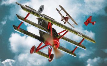 Corgi AA38310 Fokker DR.1 Triplane, Death of the Red Baron - Special Edition