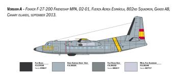 Italeri 1455 Fokker F-27 Maritime Patrol