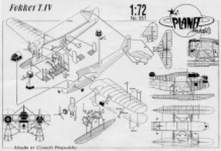 Planet Models PLT051 FOKKER T IV A  