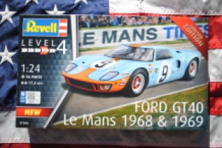 Revell 07696 FORD GT40 Le Mans 1968 & 1969