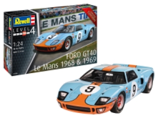 Revell 07696 FORD GT40 Le Mans 1968 & 1969