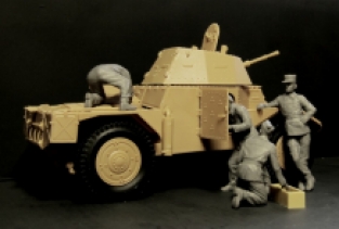 ICM 35615 French Armoured Vehicle Crew 1940