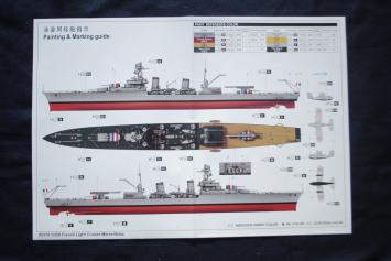 Trumpeter 05374 French Light Cruiser Marseillaise 