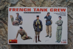 Mini Art 35105 French Tank Crew