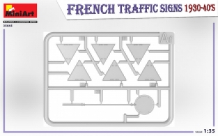 Mini Art 35645 FRENCH TRAFFIC SIGNS 1930-40's